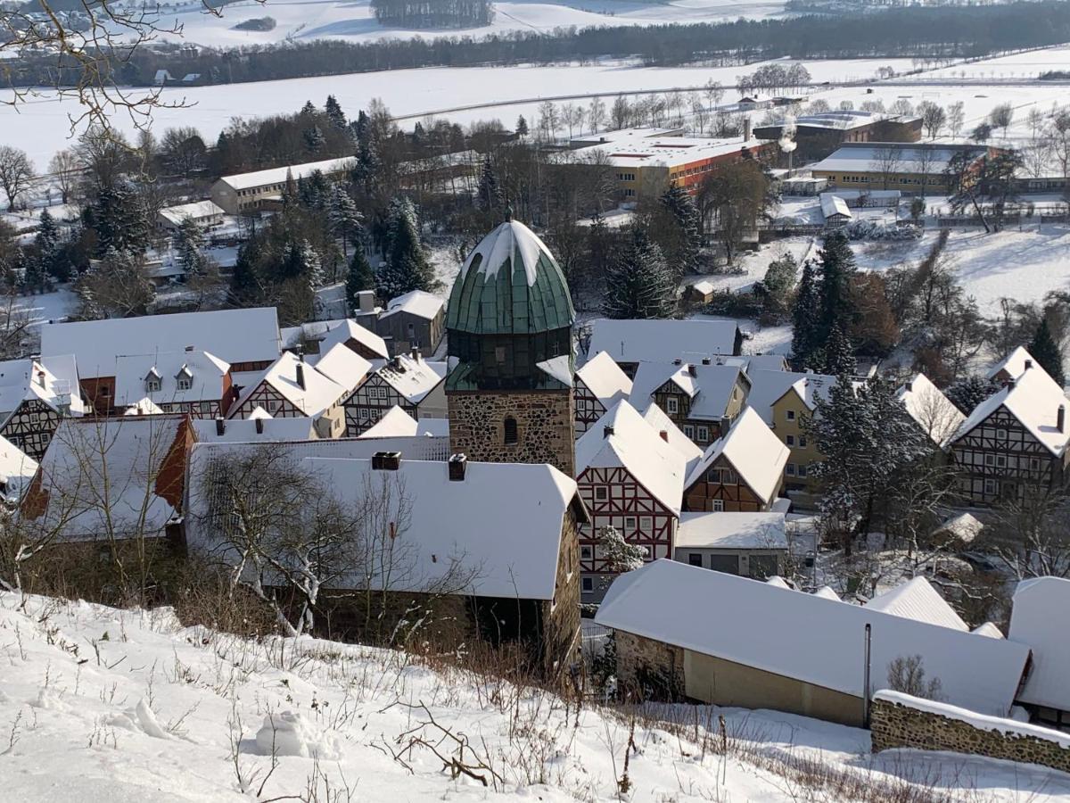 Wohlfuehl Appartments Felsberg ภายนอก รูปภาพ